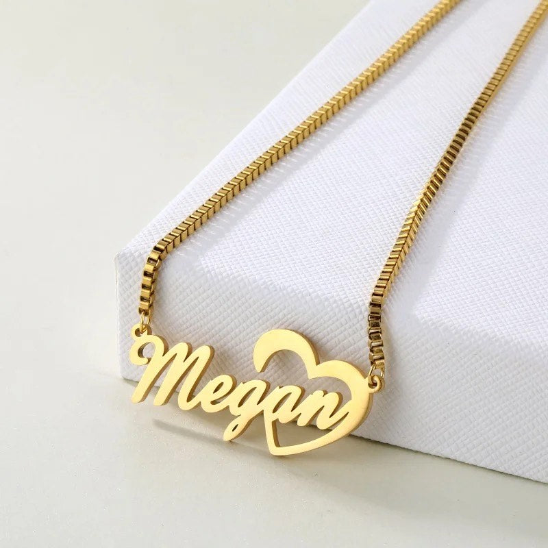 "Custom Engraved Necklace"