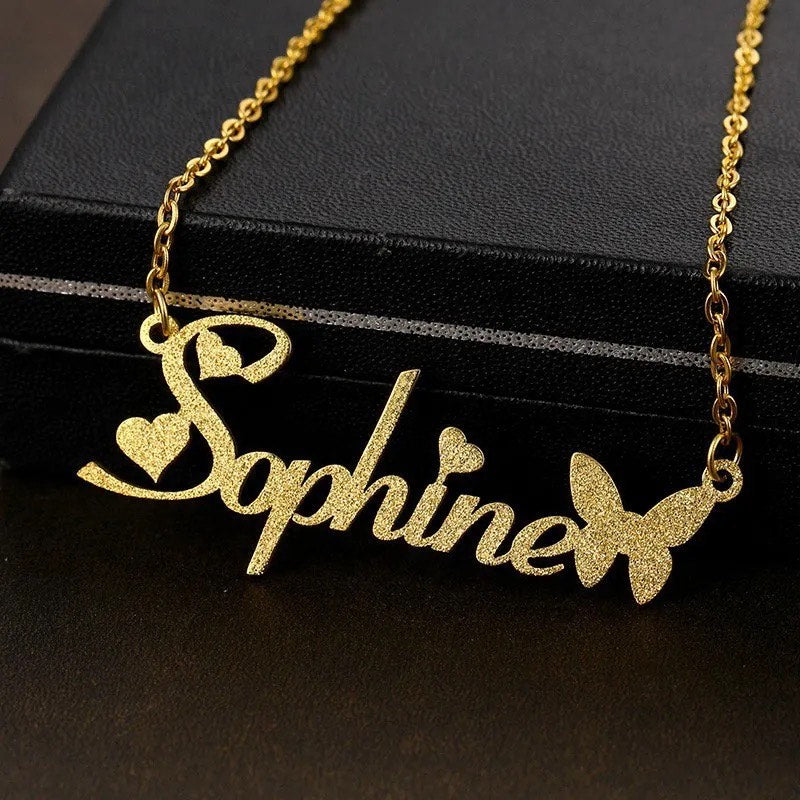 Engraved Name Necklace