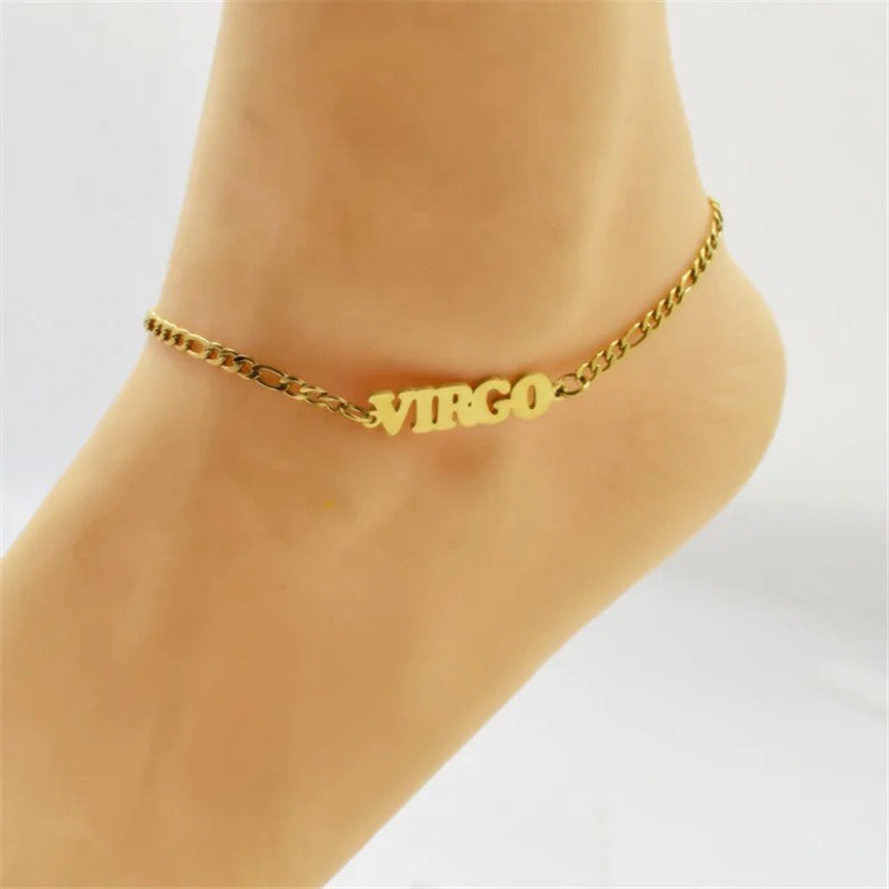 Customizable Zodiac Anklet