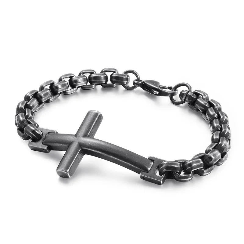 "Bracelet Symbole Croix"